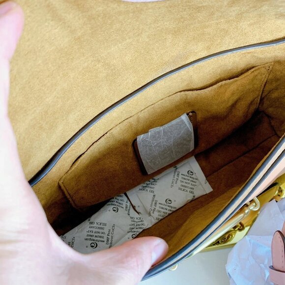 Coach 91070 Small Jade Shoulder Bag in Colorblock Blossom Multi - Picture 7 of 9